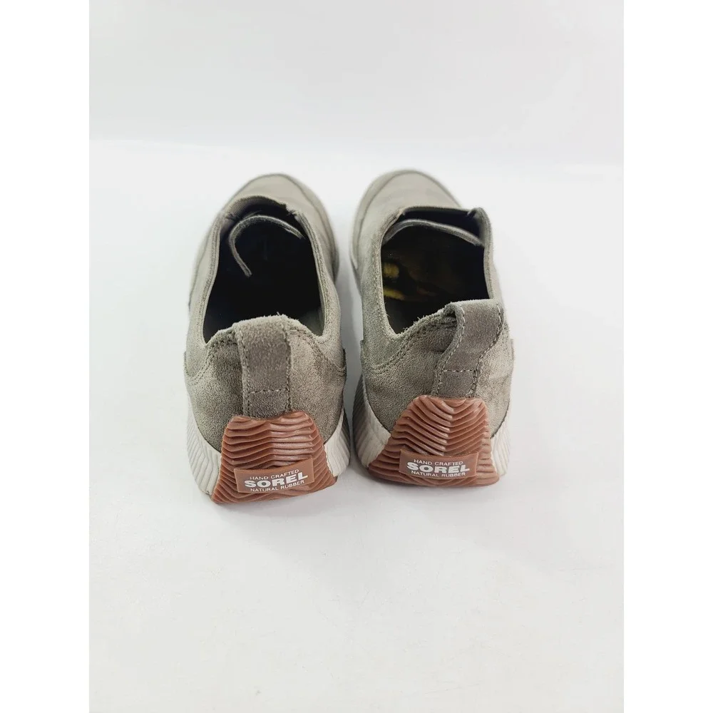 Sorel, Fabric Slip-On Sneakers, Women's, Size 7, Olive Green‎ Color.